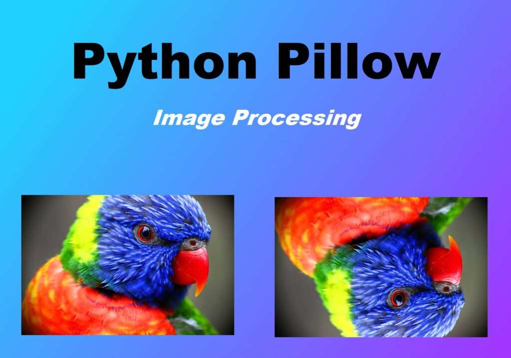 Pillow python tutorial 